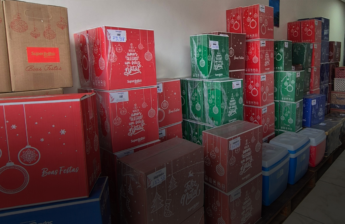 Cestas de Natal em Heliópolis